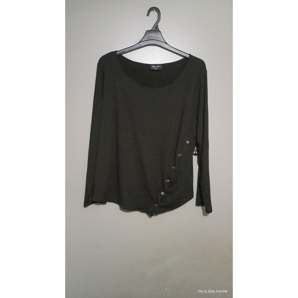 jolie and joy Women's Top Long sleeve Size 3x